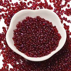 Spray Painted Glass Seed Beads&nbsp;SEED-F005-11A-05