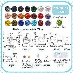 DIY Stretch Bracelet Kits&nbsp;DIY-PH0030-72