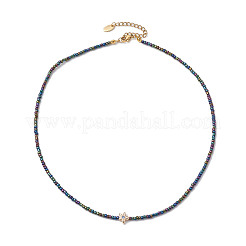 Glass Seed Beads Necklaces&nbsp;NJEW-JN04839