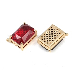 Brass Glass Pendants&nbsp;KK-H257-12G
