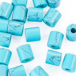 20Pcs Synthetic Turquoise Beads&nbsp;G-TA0003-40