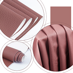 1 Yard Lichee Pattern PVC Leather Fabric&nbsp;AJEW-NB0006-64A