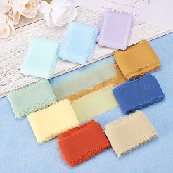 22.5M 9 Colors Polyester Frayed Ribbon&nbsp;OCOR-TA0001-91