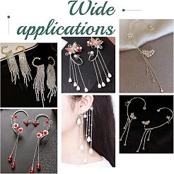 48Pcs 8 Style 316 Stainless Steel Ear Cuff Findings&nbsp;STAS-UN0038-18