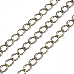 Brass Twisted Chains&nbsp;X-CHC-Q001-5x4mm-AB