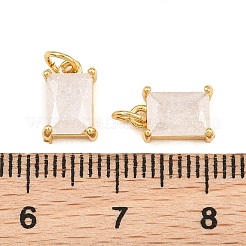 Brass & Glass Pendants&nbsp;KK-Q085-15G-01