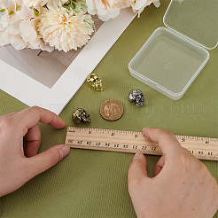 3Pcs 3 Styles Brass Beads&nbsp;KK-FG0001-20