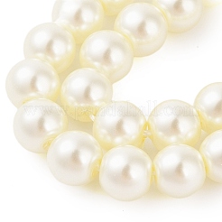 Eco-Friendly Glass Pearl Beads&nbsp;HY-J002-8mm-HX065
