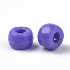 Opaque Acrylic European Beads&nbsp;MACR-N008-13B