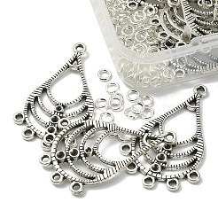 20Pcs Tibetan Style Alloy Rhinestone Connector Settings&nbsp;FIND-YW0003-27