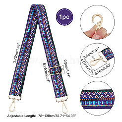 Polyester Adjustable Bag Strap&nbsp;FIND-WH0070-13B