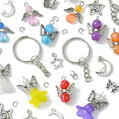 Alloy with Transparent Acrylic Pendants&nbsp;FIND-FS0002-33