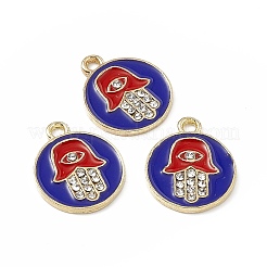 Alloy Crystal Rhinestone Pendants&nbsp;FIND-C019-17KCG-01