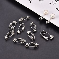 Brass Clip-on Earring Converters Findings&nbsp;KK-Q115-N
