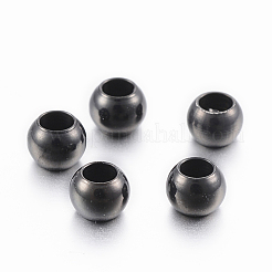 304 Stainless Steel Beads Ion Plating(IP)&nbsp;STAS-H394-02B