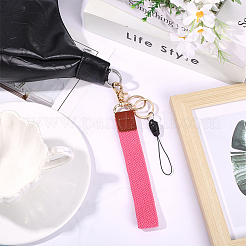 1Pc Nylon Stretch Band Wristlet Keychains&nbsp;KEYC-CL0001-38A