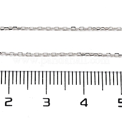 925 Sterling Silver Paperclip Chains&nbsp;STER-P064-04P