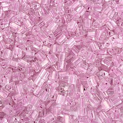 Transparent Inside Colours Glass Seed Beads&nbsp;SEED-T007-13C