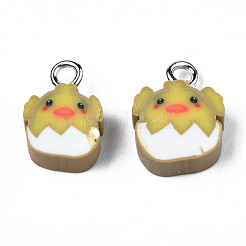 Handmade Polymer Clay Charms&nbsp;CLAY-S096-023