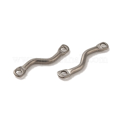 Non-Tarnish 304 Stainless Steel Links Connector Charms&nbsp;STAS-Q323-12P
