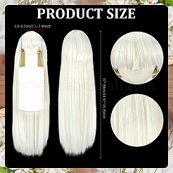 Fiber Wig Caps&nbsp;AJEW-WH0696-224C