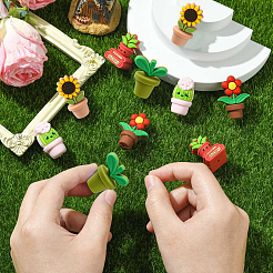 10Pcs 5 Styles Silicone Beads&nbsp;SIL-CJ0003-07
