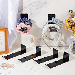 4Pcs Acrylic Wall Corner Storage Rack&nbsp;AJEW-PH0008-74