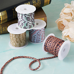 4 Colors Flat Polyester Elastic Cord&nbsp;EC-TA0001-03B