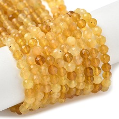 Natural Yellow Opal Beads Strands&nbsp;LS-G-D306-A05-4mm