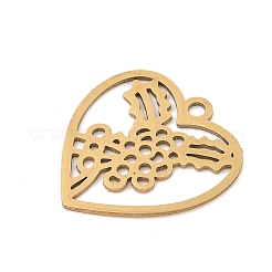 201 Stainless Steel Pendants&nbsp;STAS-Z109-24G