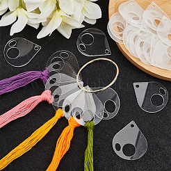 3 Bags Acrylic Thread Winding Boards&nbsp;AJEW-GF0011-67A