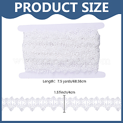 7.5 Yards Polyester Lace Ribbon&nbsp;DIY-HY0003-70A