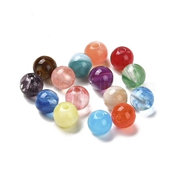 Imitation Jade Acrylic Beads&nbsp;MACR-G066-01A