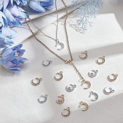 48Pcs 8 Style Alloy Pendants&nbsp;FIND-FH0003-80