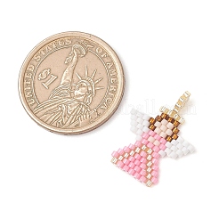 Beaded Angel Charms&nbsp;PALLOY-MZ01207