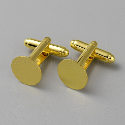 Brass Cuff Button&nbsp;KK-C2914-G