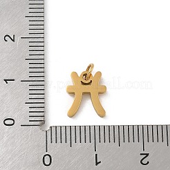 304 Stainless Steel Charms&nbsp;STAS-R001-04G-12