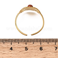 304 Stainless Steel Cuff Open Rings&nbsp;RJEW-F213-01G-09