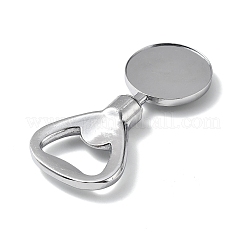 Zinc Alloy Bottle Opener Cabochon Component&nbsp;LS-PALLOY-D312-01P-05