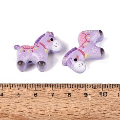 Printed Opaque Acrylic Beads&nbsp;OACR-N162-12C