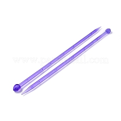 Plastic Knitting Needles&nbsp;TOOL-WH0117-69B