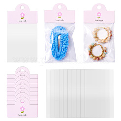 100Pcs Rectangle Clear Polypropylene Cellophane Bags&nbsp;CDIS-TA0001-40B