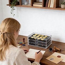 3-Tier Plastic Drawer-Style Storage Boxes&nbsp;AJEW-WH0077-265A