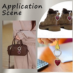 8Pcs 4 Styles Alloy Chain Boot Strap Chains&nbsp;AJEW-CP0006-52