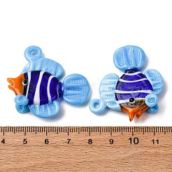 Handmade Lampwork Pendants&nbsp;LAMP-Z013-01F