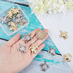 20Pcs 2 Colors Alloy Pendants&nbsp;FIND-BBC0001-40