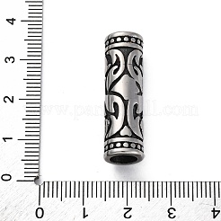 304 Stainless Steel Glossy European Beads&nbsp;STAS-S171-08AS