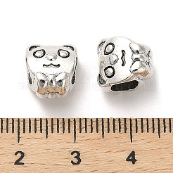 Tibetan Style Alloy European Beads&nbsp;PALLOY-K019-03F-AS