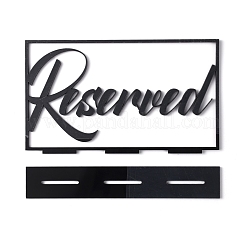 Acrylic Reserved Table Signs&nbsp;DJEW-WH0034-43