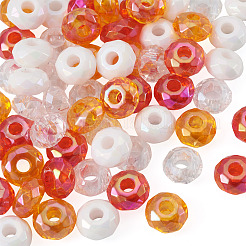 60Pcs 4 Colors Acrylic Beads&nbsp;SACR-TA0001-79